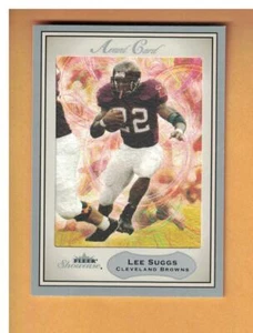 Lee Suggs 2003 Fleer Showcase Rookie FOOTBALL CARD #102 SERIAL #609/650 BROWNS - Bild 1 von 1