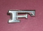 1970's Mustang II Front or Rear Chrome FORD Letter F (1.25