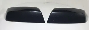 🔥GMC 2014-19 Sierra Chevy Silverado Gloss Black Mirror Covers OEM Used - Picture 1 of 13