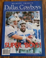 1996 DALLAS COWBOYS "A CHAMPIONSHIP SEASON" TRIBUTE PUBLICATION