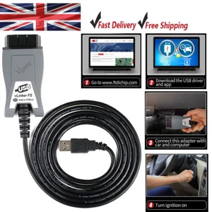 Vgate vLinker FS OBD2 Diagnostic Scanner Interface Tool For Ford /Mazda/FORScan - Picture 1 of 12