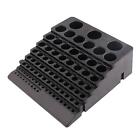 Hex Bit Organizer Rotary Tool Rack Holder CNC for 85 Bits Router Bit Tray