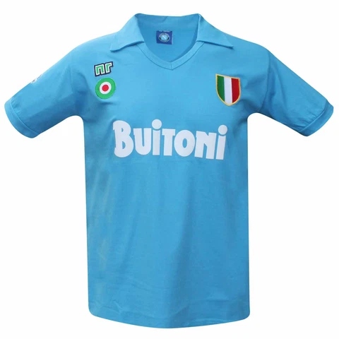 New Official Vintage Napoli 1987/88 Retro Shirt (BUITONI), Napoli Retro Shirt Cover