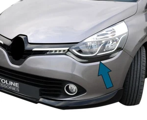 Cubiertas de borde de faro de fibra de carbono para Renault Clio IV (2012-16) - Imagen 1 de 2