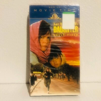 Vintage 1991 Not Without My Daughter VHS Tape Sally Field Good Condition - Image 1 of 2