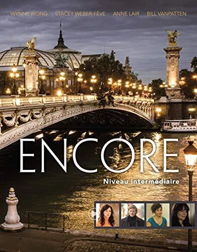 Encore Intermediate French by Wynne Wong - Image 1 of 1