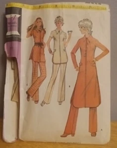 Vintage Schnittmuster McCalls 2902 Misses Tunika und Hose 16/38 Schnitt komplett - Bild 1 von 3