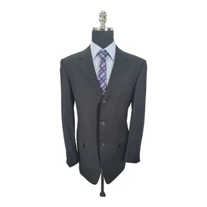 Gianni Versace Mens 42R (US) Suit Jacket 3 Button Blazer Double Vented Italy - Picture 1 of 11