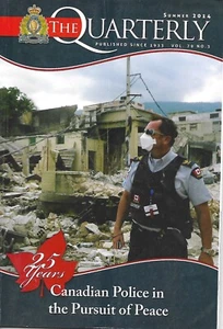 RCMP Trimestral - ONU Peace Ops Moncton Memoriam CSIS 30th - Revista Sum 2014 - Imagen 1 de 2