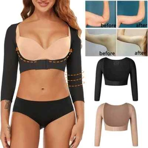 Oberarmformer Kompression Langarm Shapewear Buckel Schulter Brust Top - Bild 1 von 25