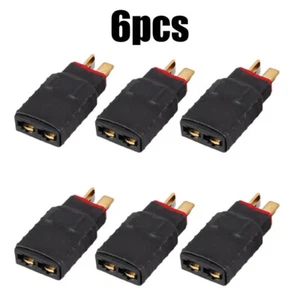 6pcs Female To Male T-plug Battery Adapter Connecter for Traxxas TRX RC Car USA - Picture 1 of 10