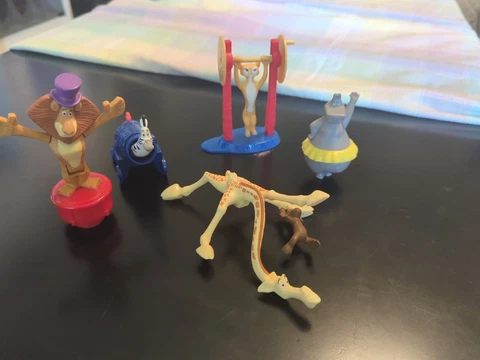 McDonald's Madagascar Circus Toys 2012 Cover