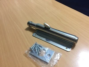 Solid Security for Gate House 6 inch Vertical Mount Foot Bolt Lock Burglar Home - Picture 1 of 4