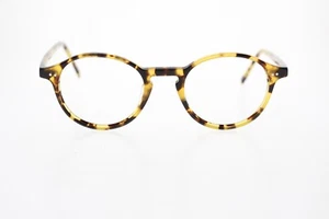 Dolabany Eyeglasses Pueblo Tiger Black 47-21-145 mm Tortoise Keyhole Frames - Picture 1 of 9