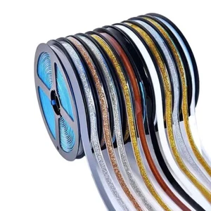 Pegatinas de pared de piso autoadhesivas de 0,3"x19 ft a prueba de moho - Imagen 1 de 37