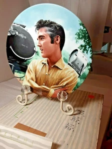 ELVIS IN HOLLYWOOD collector plate ELVIS PRESLEY Legend #7 Bruce Emmett COA 1990 - Picture 1 of 2