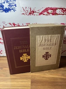 Die Jerusalemer Bibel 1966 Ausgabe Hardcover Buch mit Schuber Doubleday Indexiert - Bild 1 von 5