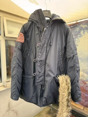 Ralph Lauren - Denim & Supply Puffer Coat size Large - Image 1 of 4