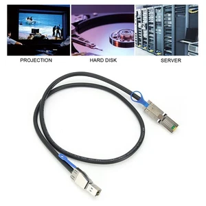 Server Cable Switch Cord Data Line Computer Accessory MINI SAS SFF-8644 To SF FY - Afbeelding 1 van 11