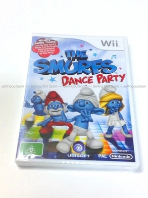 The Smurfs Dance Party Nintendo Wii + U *NEW *SEALED *OZI Dancing Game Console - Image 1 of 4