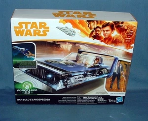 STAR WARS, FORCE LINK 2, HAN SOLO'S LANDSPEEDER - 2017 - NEW IN SEALED BOX - Picture 1 of 4