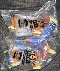 Burger King Kid's Club Meal Toy Story (2) Slinky Dog Figure 1995, Sealed - Picture 1 of 2