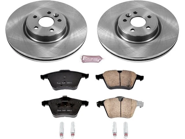 Kit de pastillas de freno delanteras y rotor para Volvo S60 2015-2018 2016 2017 PS156GN Foto 1 de 1