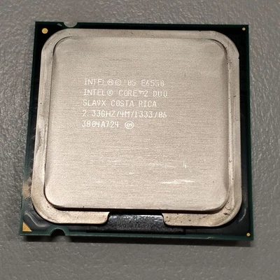 Intel Core 2 Duo E6550 CPU 2.33GHz 4MB Cache 1333MHz FSB LGA775 Processor SLA9X - Image 1 of 4