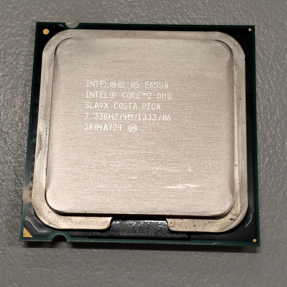 Intel Core 2 Duo E6550 CPU 2.33GHz 4MB Cache 1333MHz FSB LGA775 Processor SLA9X - Image 1 of 4