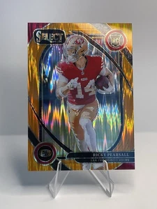 2024 Panini Select - Club Level Ricky Pearsall #285 Orange Shock Prizm /399 (RC) - Bild 1 von 2