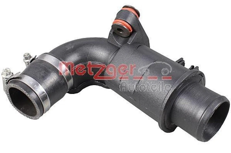 METZGER Ladeluftschlauch Schlauch Turbolader Abgasturbolader Ausgang 2400965 - Bild 1 von 1