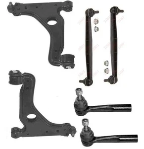VAUXHALL ASTRA H FRONT LOWER WISHBONE ARMS TRACK ROD ENDS ANTI ROLL BAR LINKS X2 - Picture 1 of 1