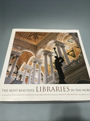 Most Beautiful Libraries in the World Jacques Bosser Guillaume de Laubier 2003 - Image 1 of 4