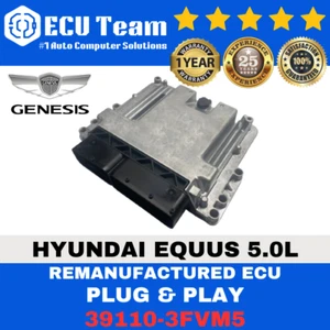Computadora motor Hyundai Equus ECU ECM 5,0 L restaurada Plug & Play 39110-3FVN0 - Imagen 1 de 8