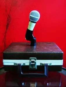 Vintage 1980's Shure Brothers SM78 / SM58 cardioid dynamic microphone w extras 1 - Picture 1 of 15
