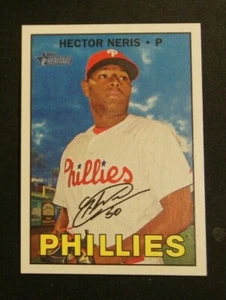 2016 Topps Heritage "HIGH NUMBER" Philadelphia Phillies - HECTOR NERIS #699 - Picture 1 of 1