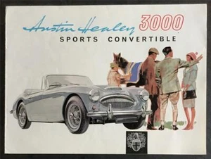 AUSTIN HEALEY 3000 SPORTS CONVERTIBLE Car Sales Brochure c1965 #2035/B - Picture 1 of 7
