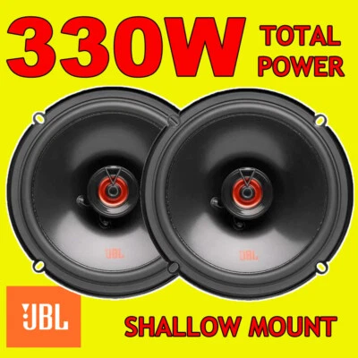 JBL 330W TOTAL 6.5 INCH 16cm CAR DOOR/SHELF 2WAY SHALLOW MOUNT COAXIAL SPEAKERS - Image 1 of 4