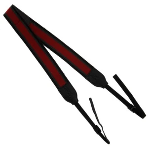 SONY ORIGINAL CAMERA STRAP NECK SHOULDER STRAP RED / BLACK 4 SLR RANGEFINDER #11 - Picture 1 of 2