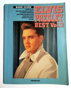 ELVIS PRESLEY BEST Vol.2 BAND SCORE JAPAN GUITAR TAB - Picture 1 of 6