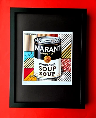 CHIARA BELLINI + ISABEL MARANT SUPPE handsigniert authentischer Druck limitierte Auflage Echtheitszertifikat ✅ - Bild 1 von 3