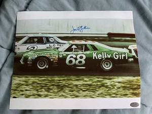 Janet Guthrie Autographed NASCAR 8 x 10 Photo 1977 Richmond 400 - Picture 1 of 2