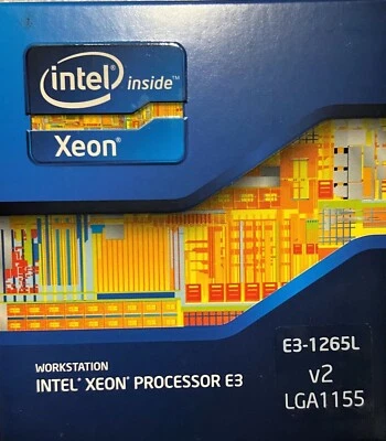 Intel BX80637E31265L2 SR0PB Xeon Processor E3-1225 v2 8M Cache, 3.20 GHz NEW - Image 1 of 2