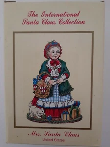 The International Santa Claus Collection UNITED STATES "Mrs. Santa Claus" 1993 - Picture 1 of 3