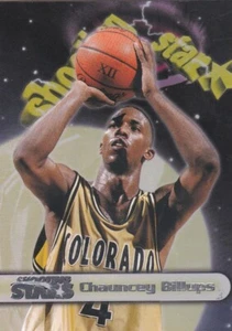 1997 Wheels Rookie Thunder Shooting Stars #SS1 Chauncey Billups - Picture 1 of 2