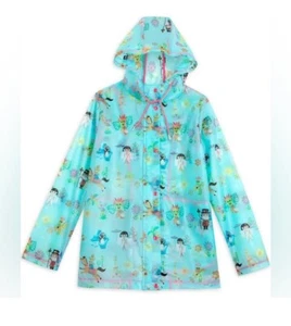 CHAQUETA IMPERMEABLE CON CREMALLERA IT'S A SMALL WORLD DE LOS PARQUES DE DISNEY - ADULTO PEQUEÑA, NUEVA CON ETIQUETAS - Imagen 1 de 11