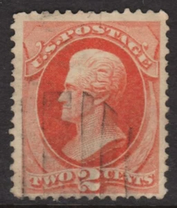 Scott #183 Used 1879 Fancy Cancel 183SP04-52 - Picture 1 of 2