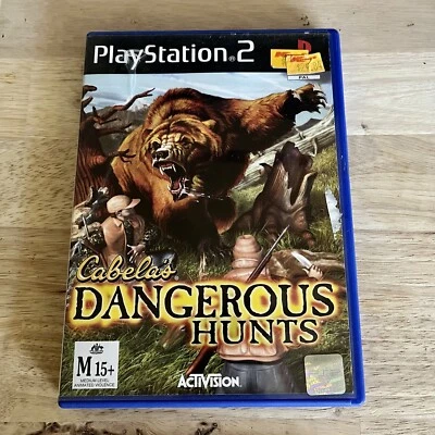 PS2 Game Cabela's Dangerous Hunts Sony PlayStation 2 PAL - Image 1 of 3