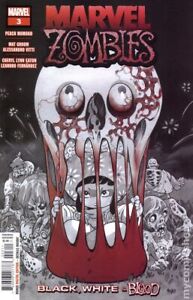 Marvel Zombies Black White and Blood #3A NM 2024 Stock Image