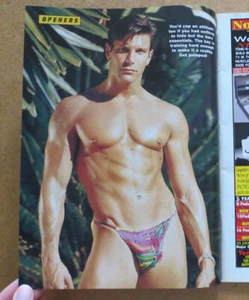 MEN'S WORKOUT MAGAZINE Male Models TJ Hoban Male Stripper Christian Boeving - Picture 1 of 12